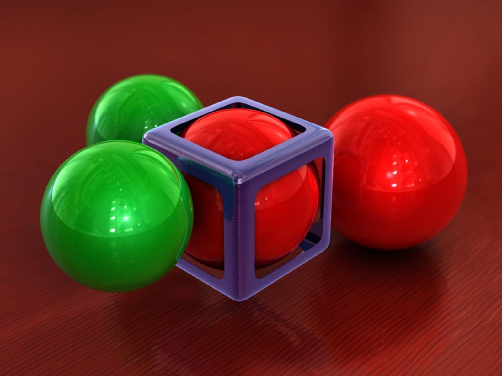 Spheres Cube