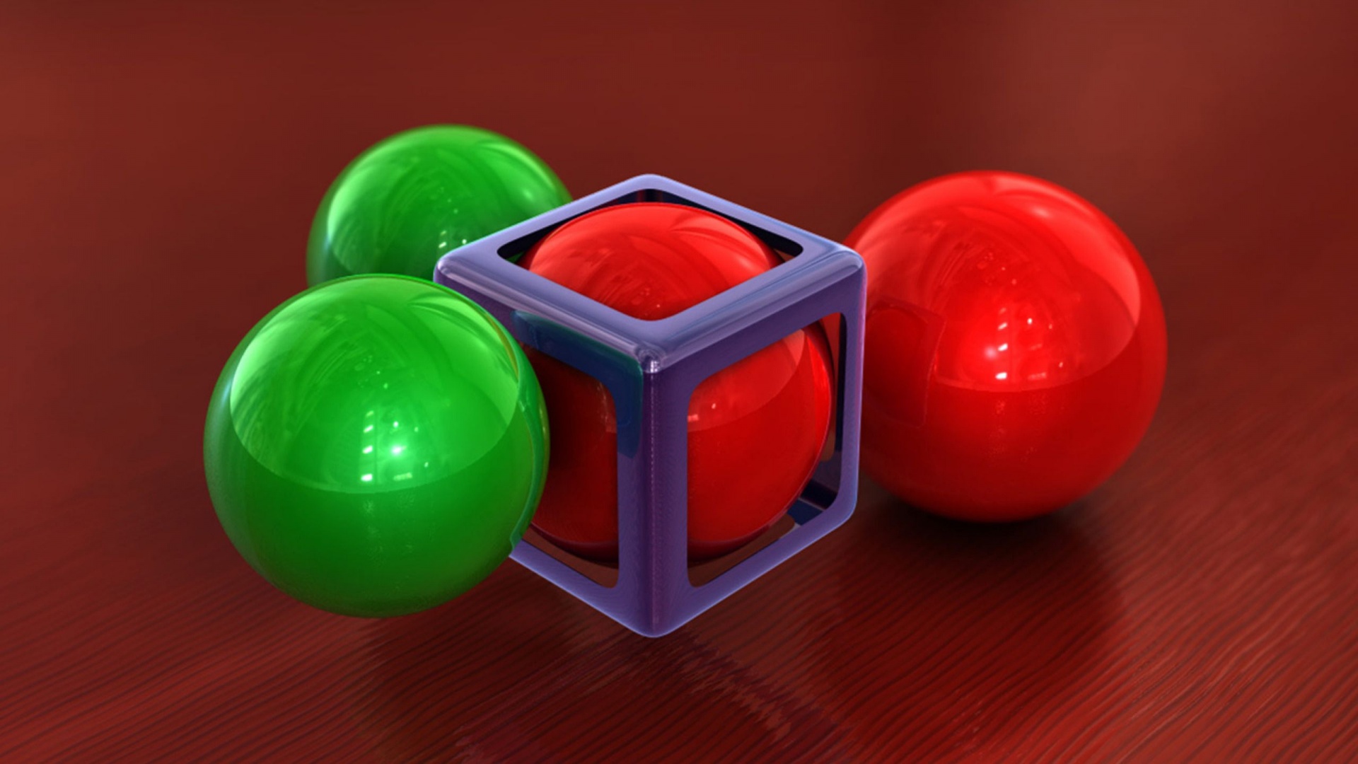 Spheres Cube