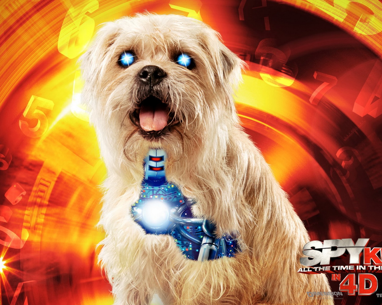 Spy Kids 4 Wallpaper Dog