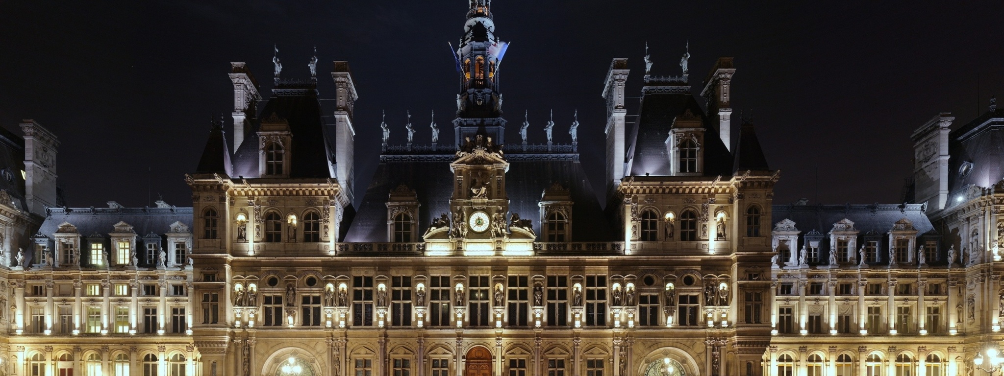 Square France Hotel De Ville Paris Hotel City Landscape