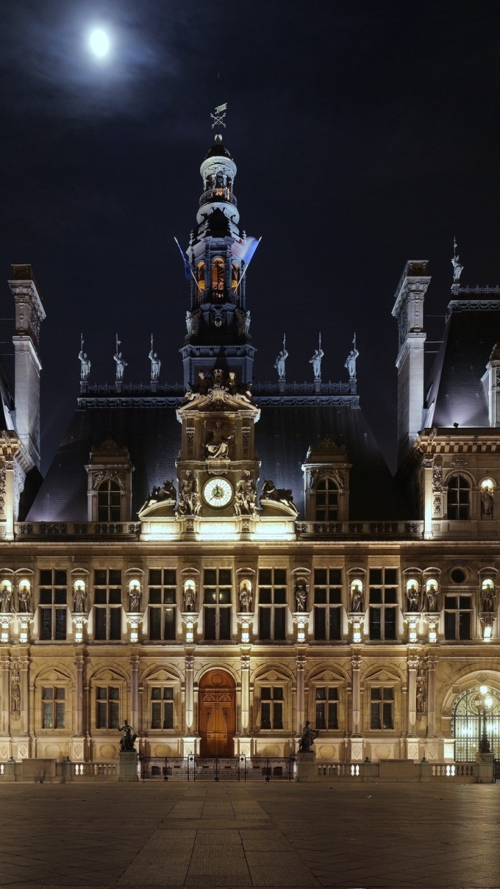 Square France Hotel De Ville Paris Hotel City Landscape