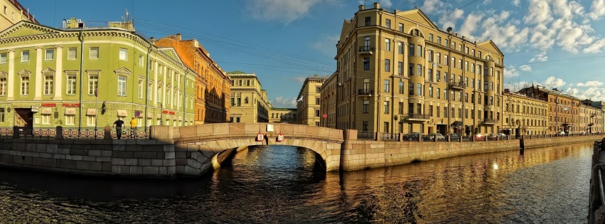 St Petersburg Russia Building River Neva River City Landscape