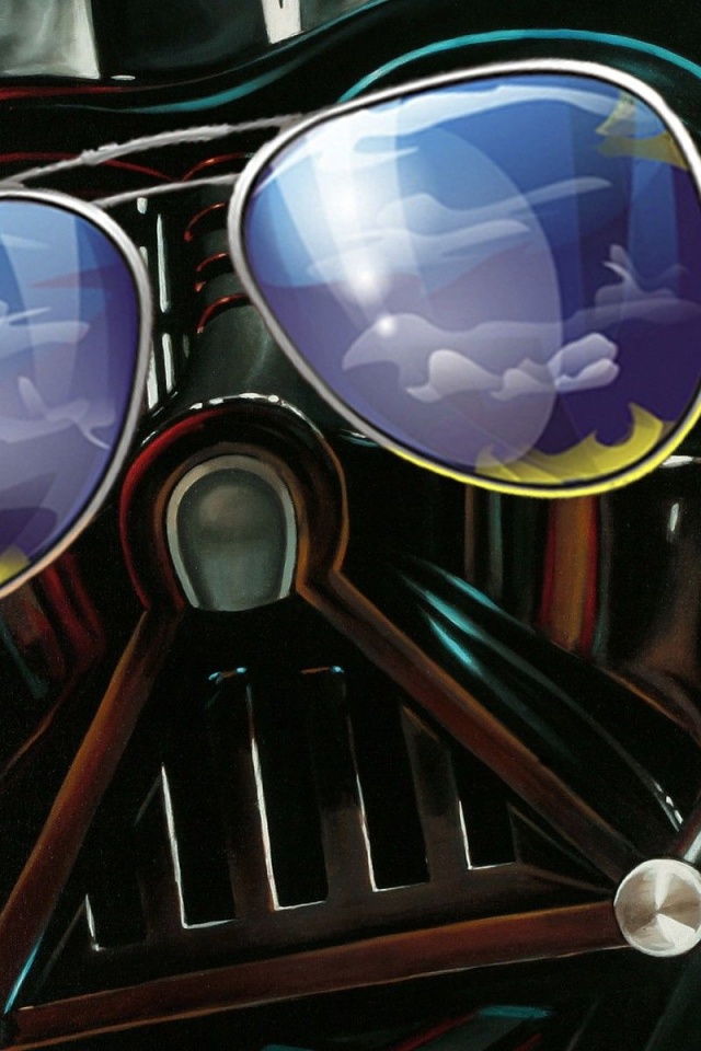 Star Wars Darth Vader Funny Sunglasses Glamour Faces