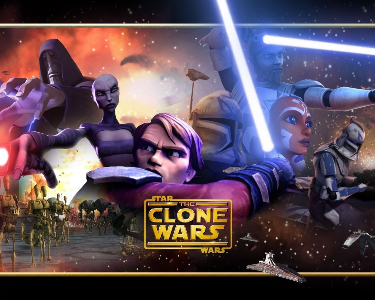 Star Wars The Clone Wars Poster