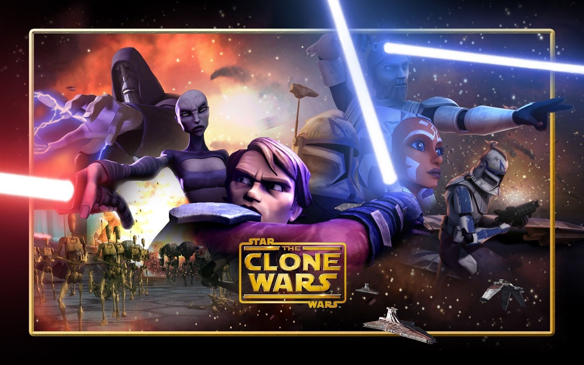 Star Wars The Clone Wars Poster