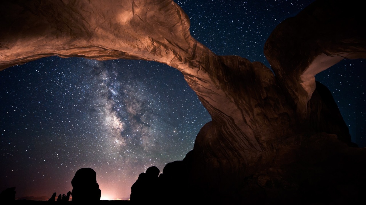 Stars Skyscapes Desert