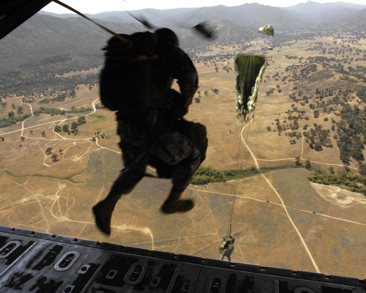 Static Line Parachute