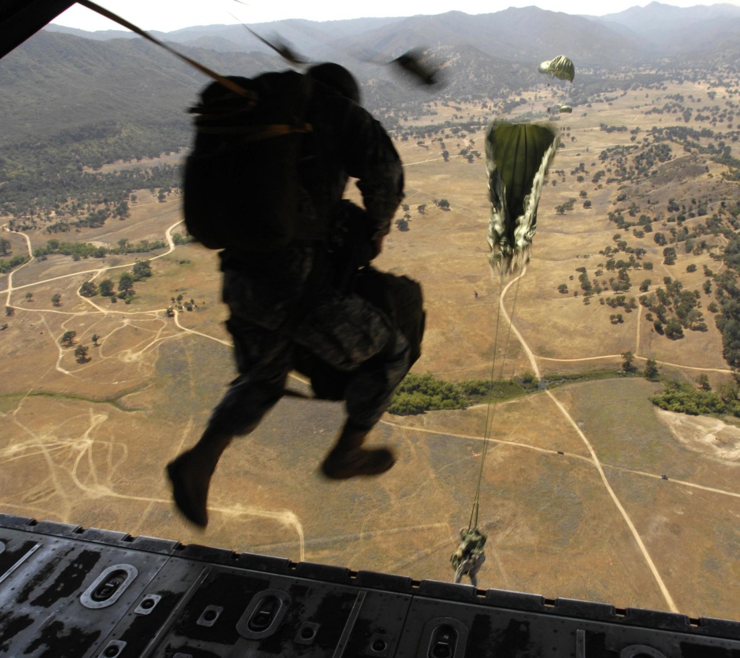 Static Line Parachute