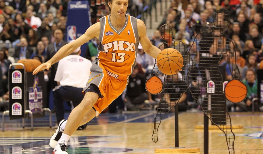 Steve Nash Nba All Star Weekend Skills Challenge