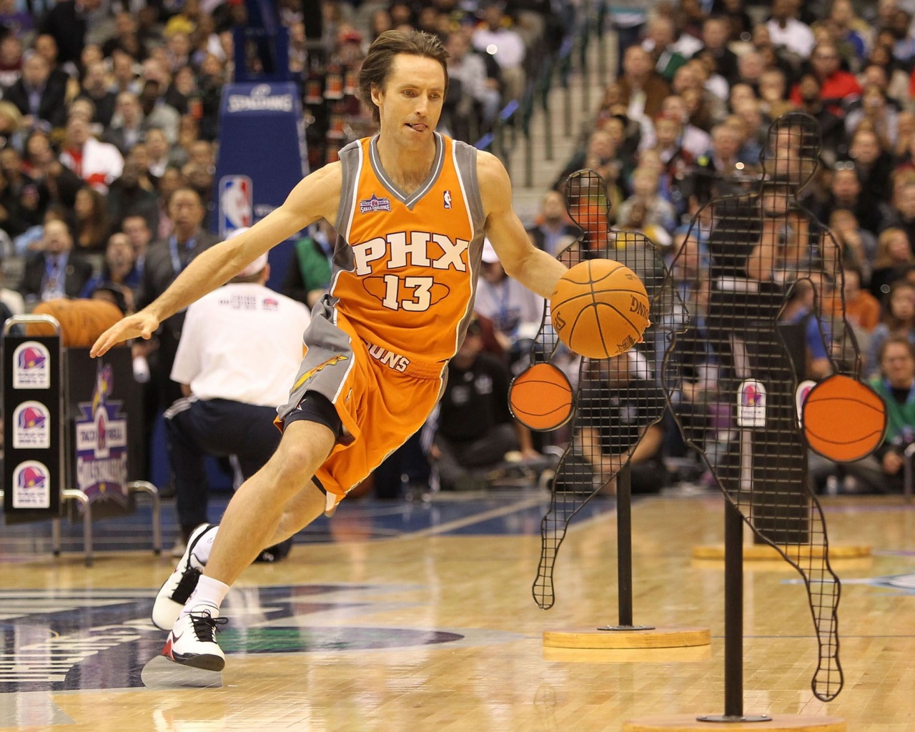 Steve Nash Nba All Star Weekend Skills Challenge