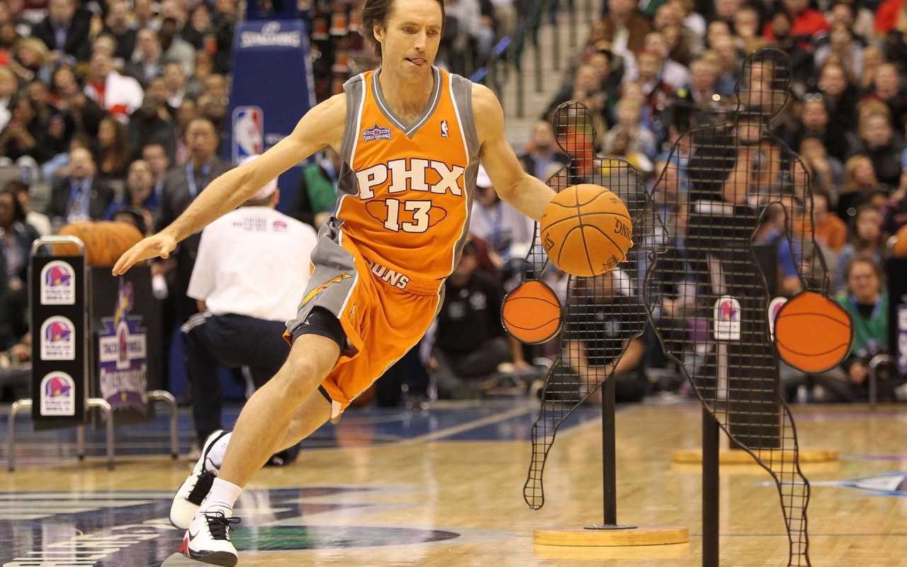 Steve Nash Nba All Star Weekend Skills Challenge