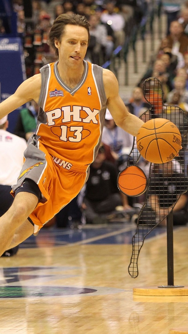 Steve Nash Nba All Star Weekend Skills Challenge