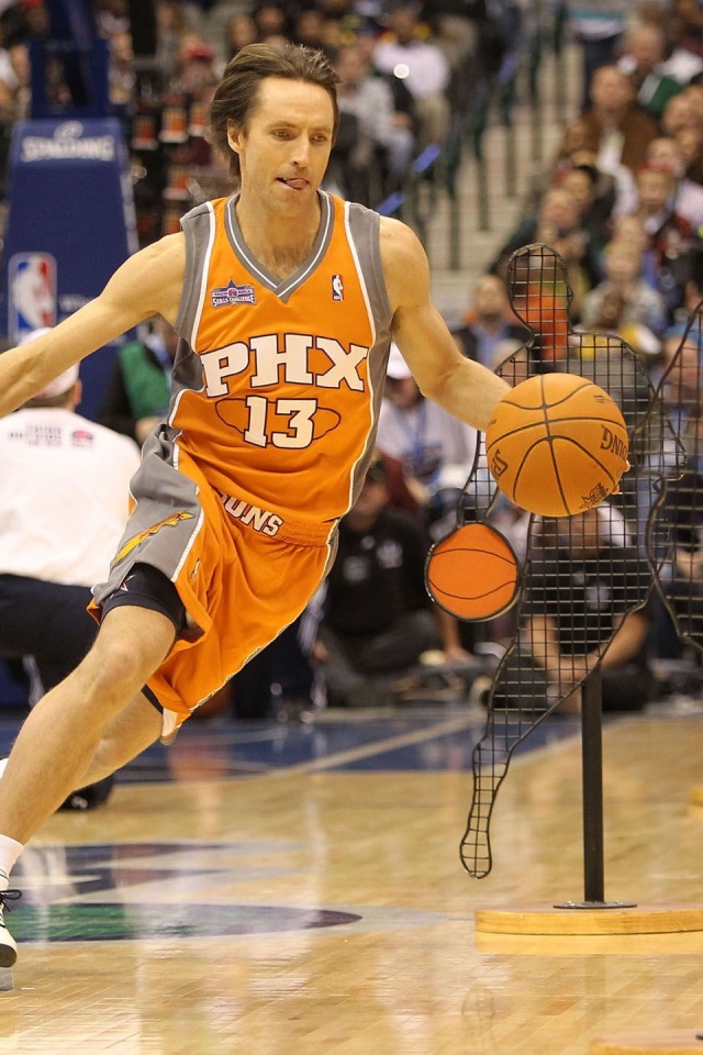 Steve Nash Nba All Star Weekend Skills Challenge