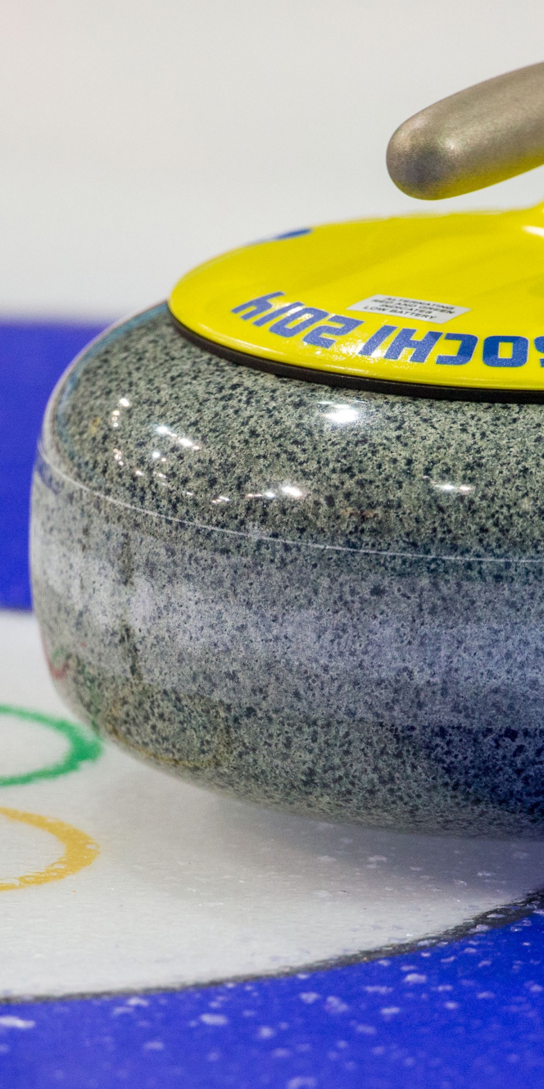 Stone For Curling At The Olympics In Sochi