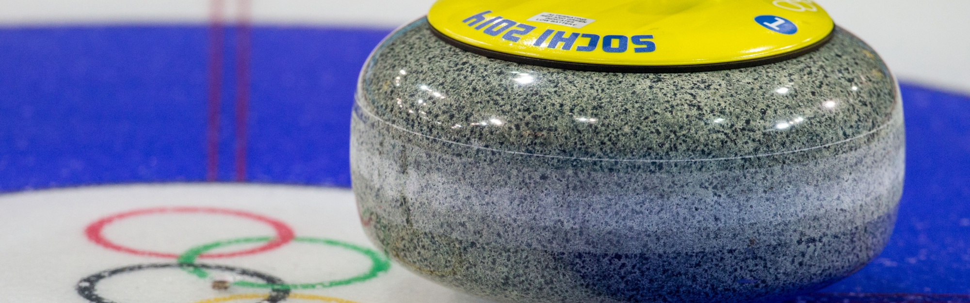 Stone For Curling At The Olympics In Sochi