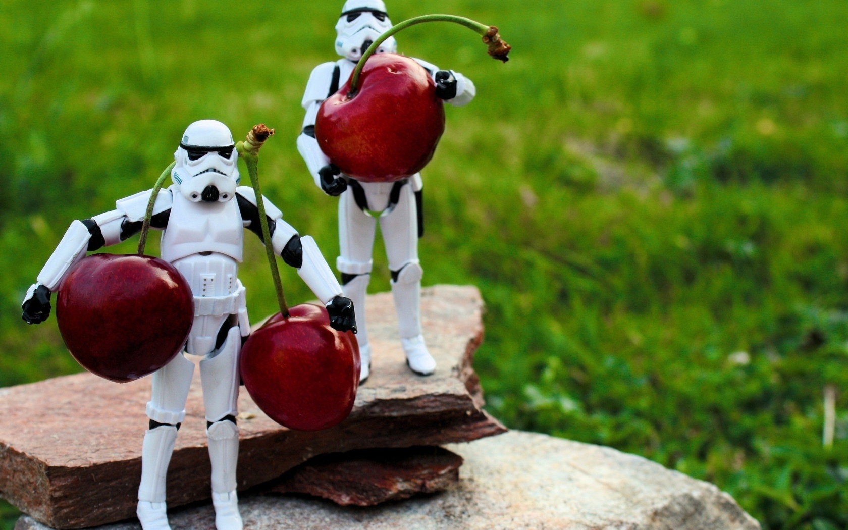 Stormtroopers Fruits Funny Toys Cherries