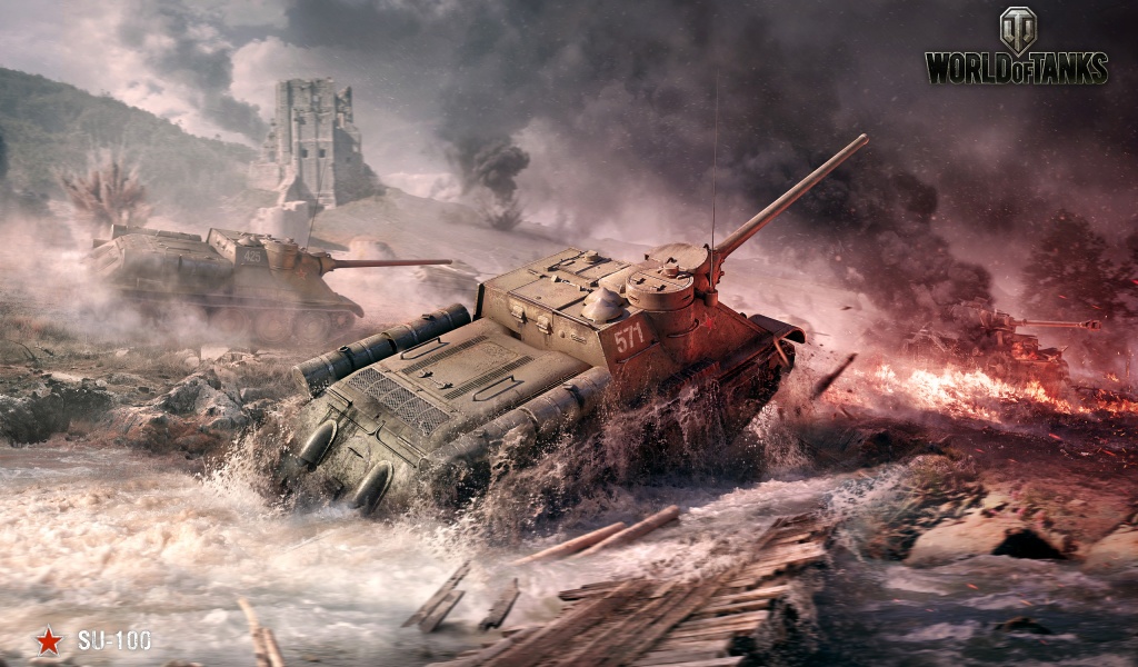 Su-100 World Of Tanks