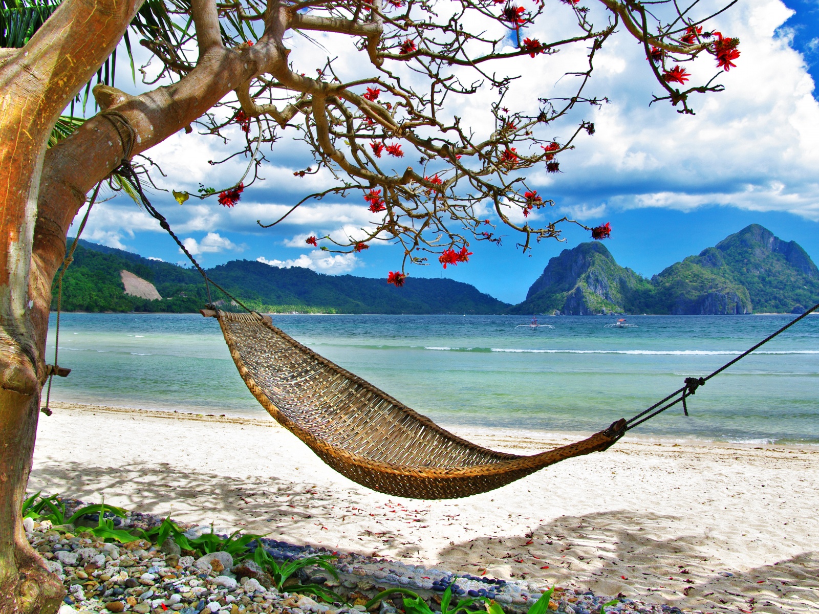 Summer Relaxation At The Beach