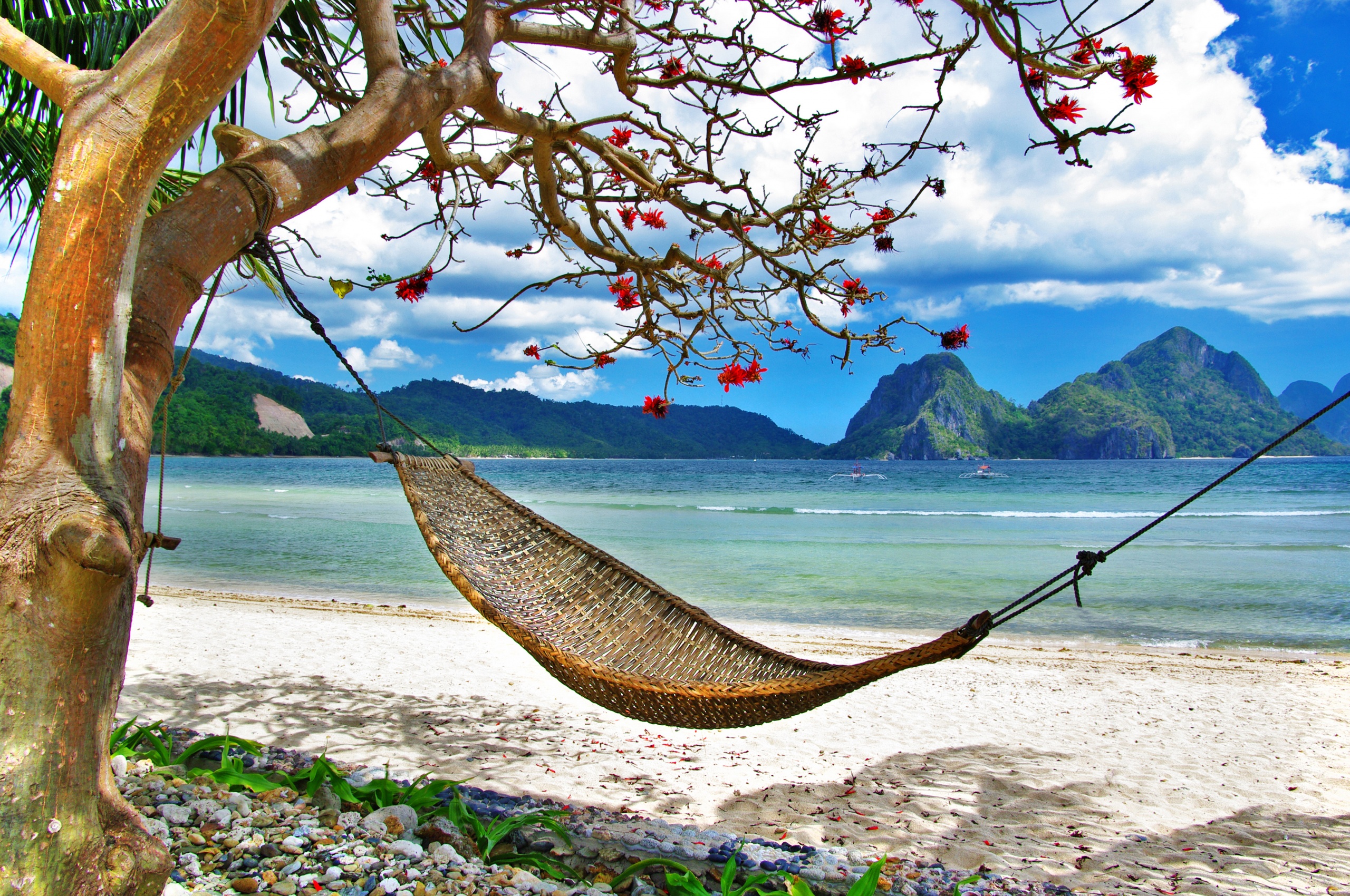 Summer Relaxation At The Beach