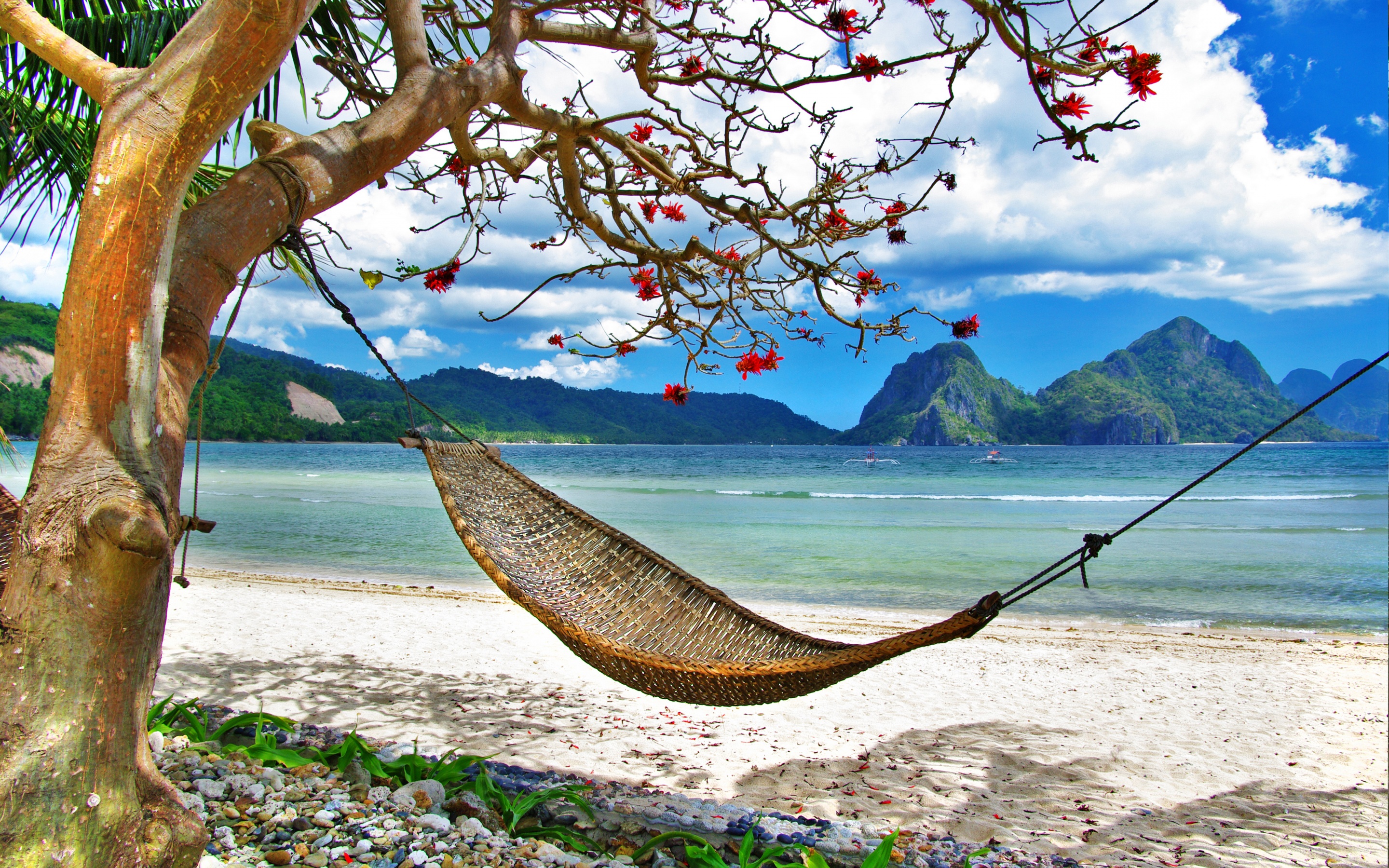 Summer Relaxation At The Beach