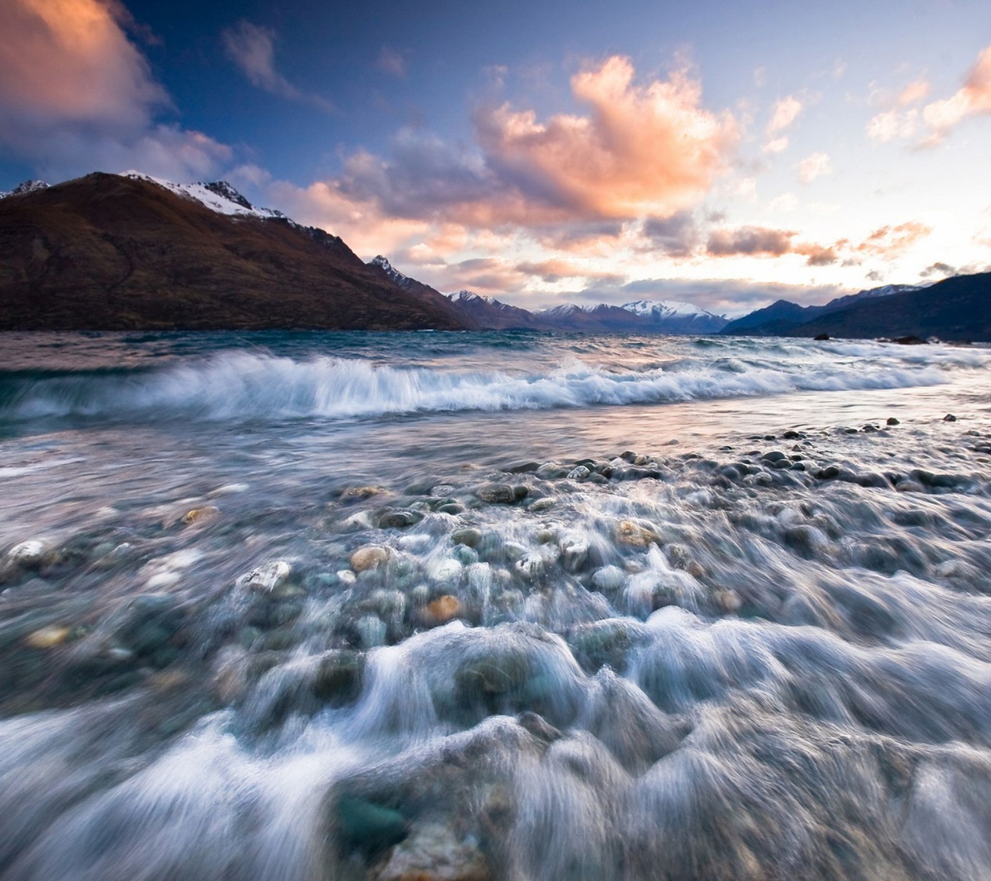 Sunset Near Queenstown New Zealand