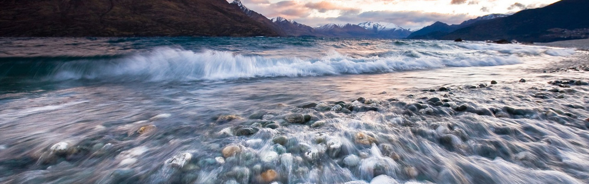 Sunset Near Queenstown New Zealand