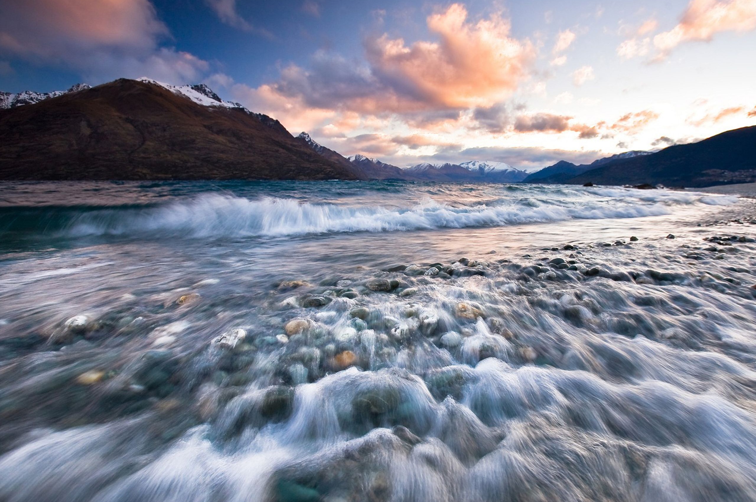 Sunset Near Queenstown New Zealand