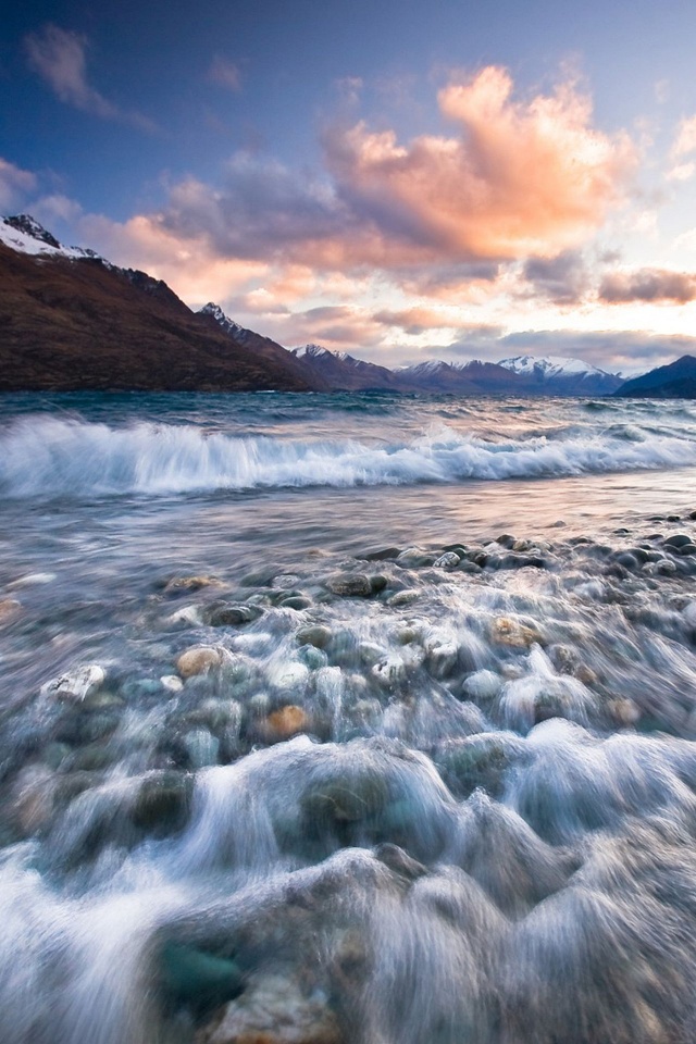 Sunset Near Queenstown New Zealand