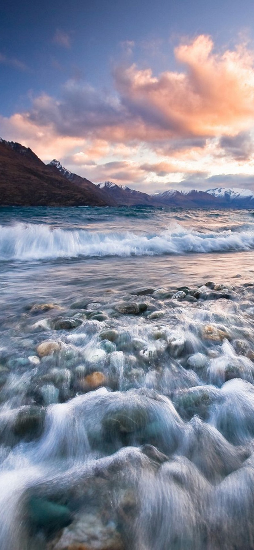 Sunset Near Queenstown New Zealand