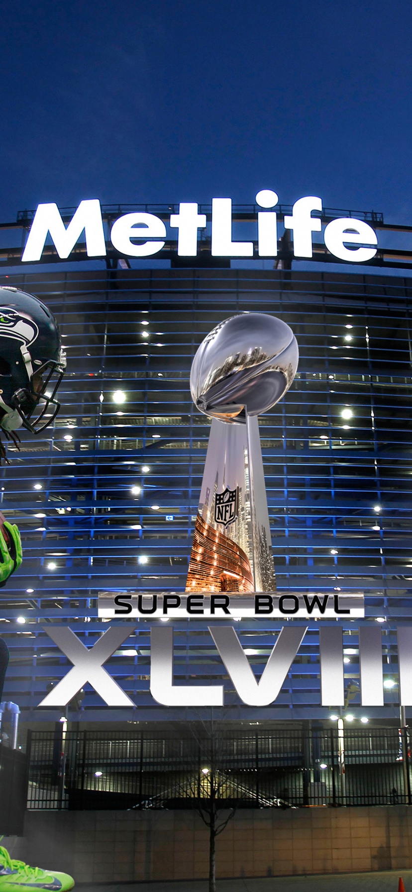 Super Bowl 2014 - Sherman Vs Manning