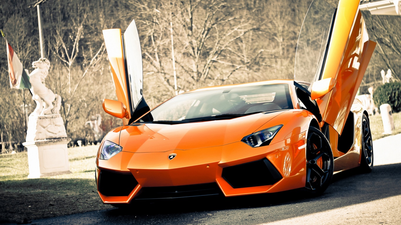 Super Lamborghini Aventador Car