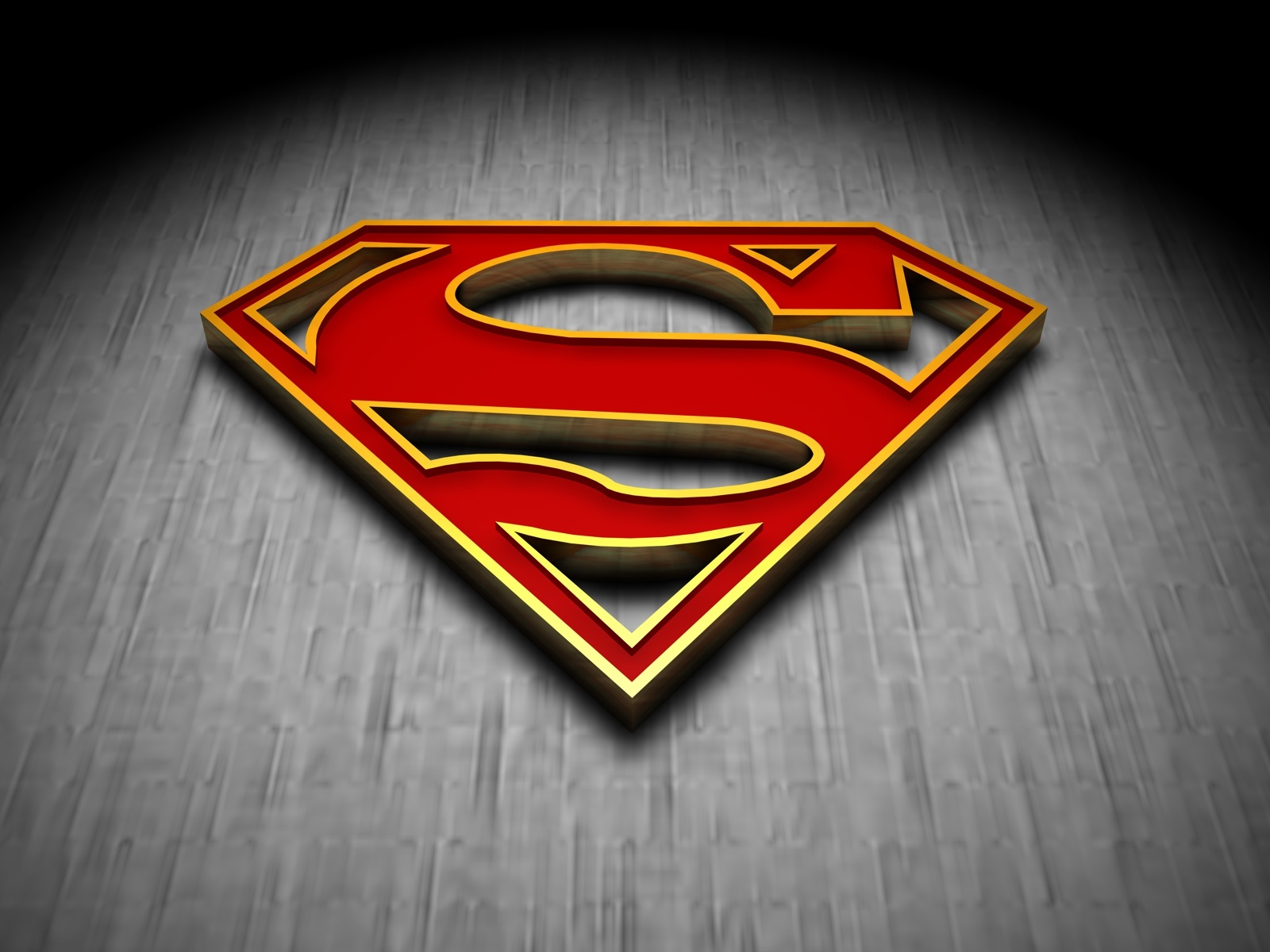 Superman 3D Logo