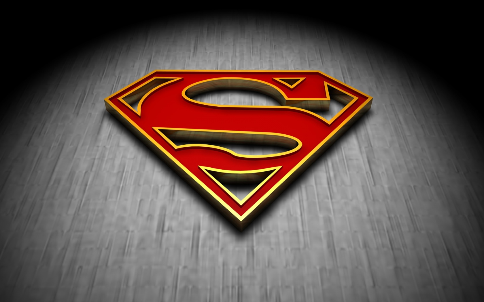 Superman 3D Logo