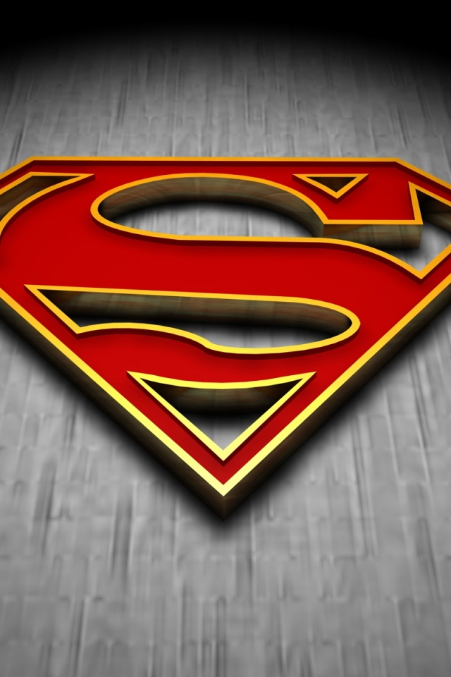 Superman 3D Logo