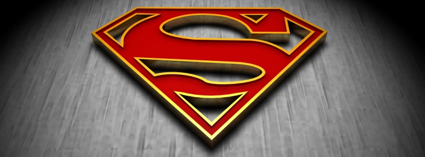 Superman 3D Logo