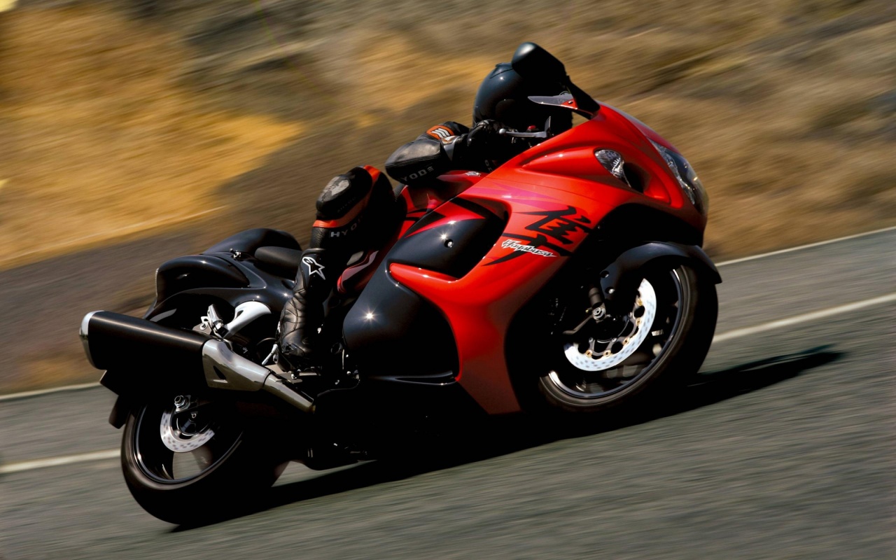 Suzuki Hayabusa Red-Black