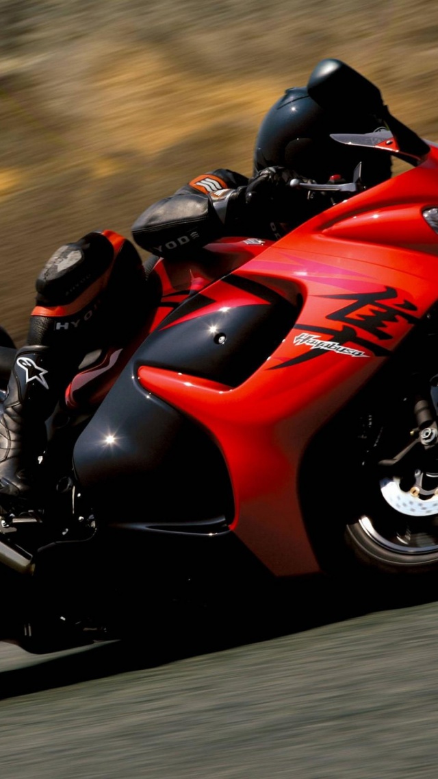 Suzuki Hayabusa Red-Black