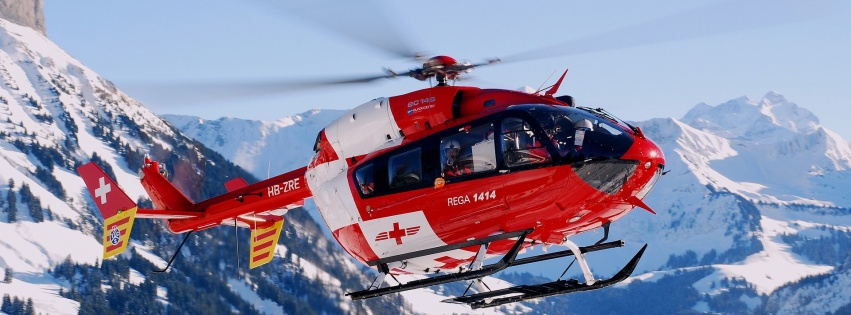 Switzerland Mountain Helicopter