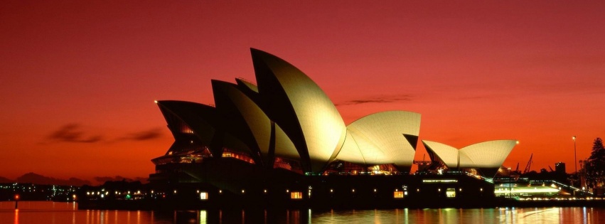 Sydney Opera House At Night