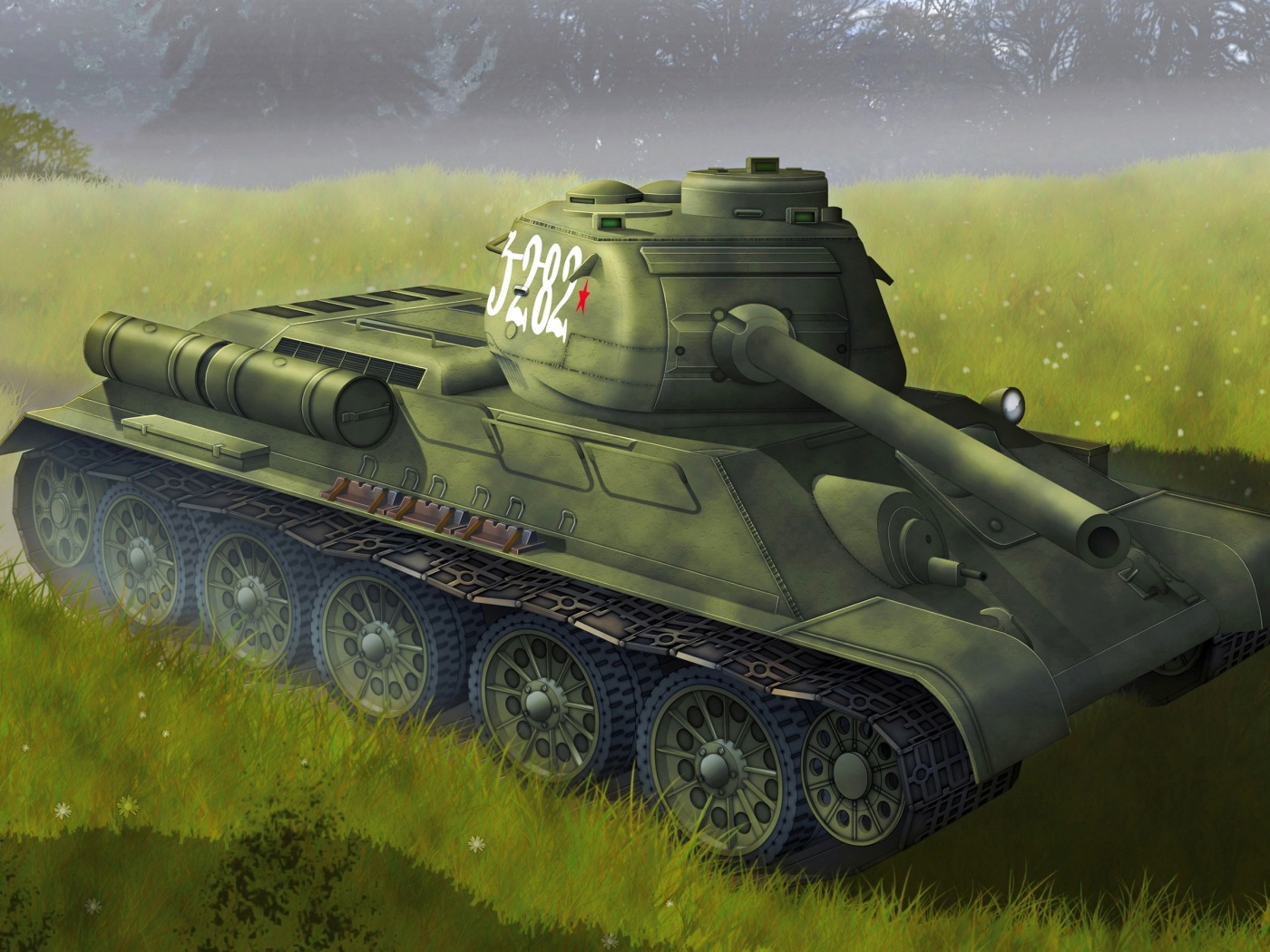 Tank T-34-85