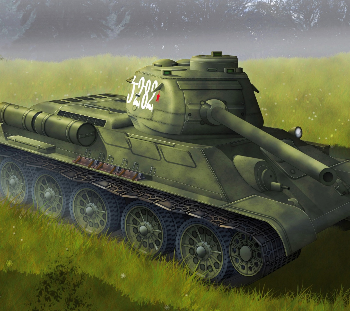 Tank T-34-85