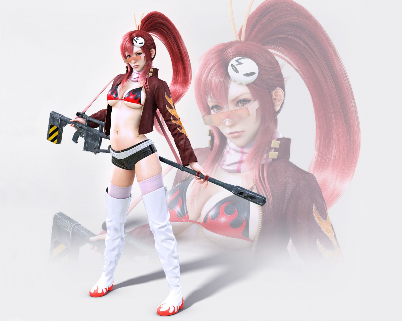 Tengen Toppa Gurren Lagann Yoko Girl Gun