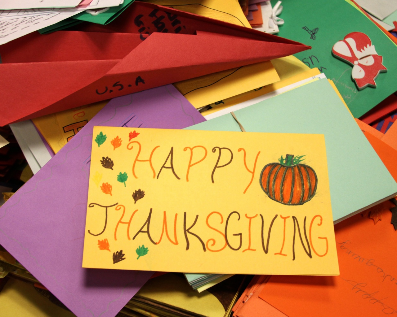 Thanksgiving Letters And Good Wishes