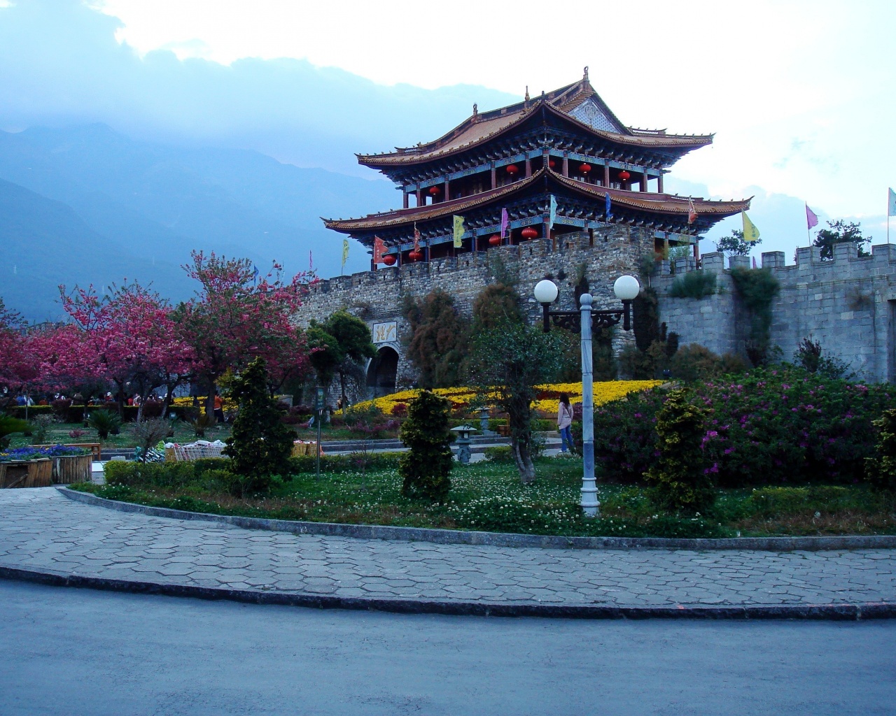 The Ancient City Of Dali Dali Yunnan China