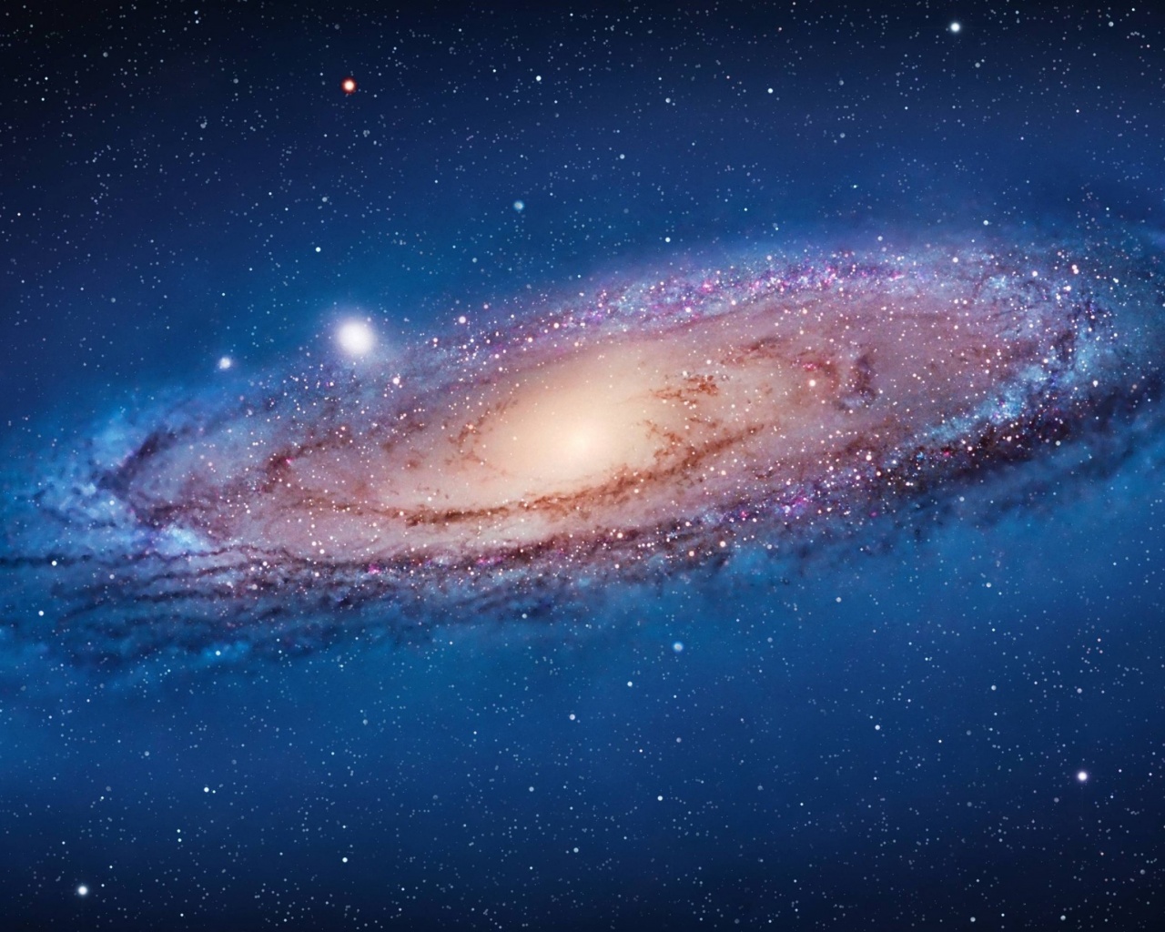 The Andromeda Galaxy Space Wallpaper