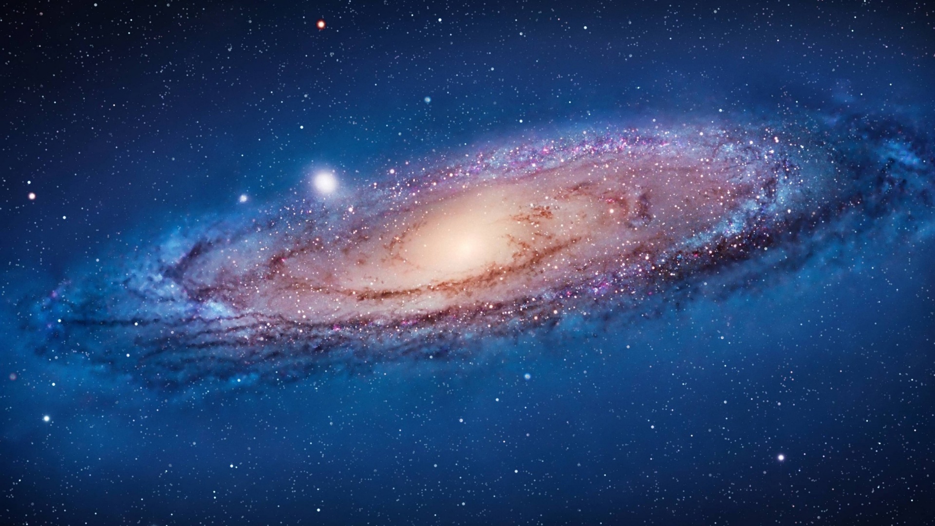 The Andromeda Galaxy Space Wallpaper