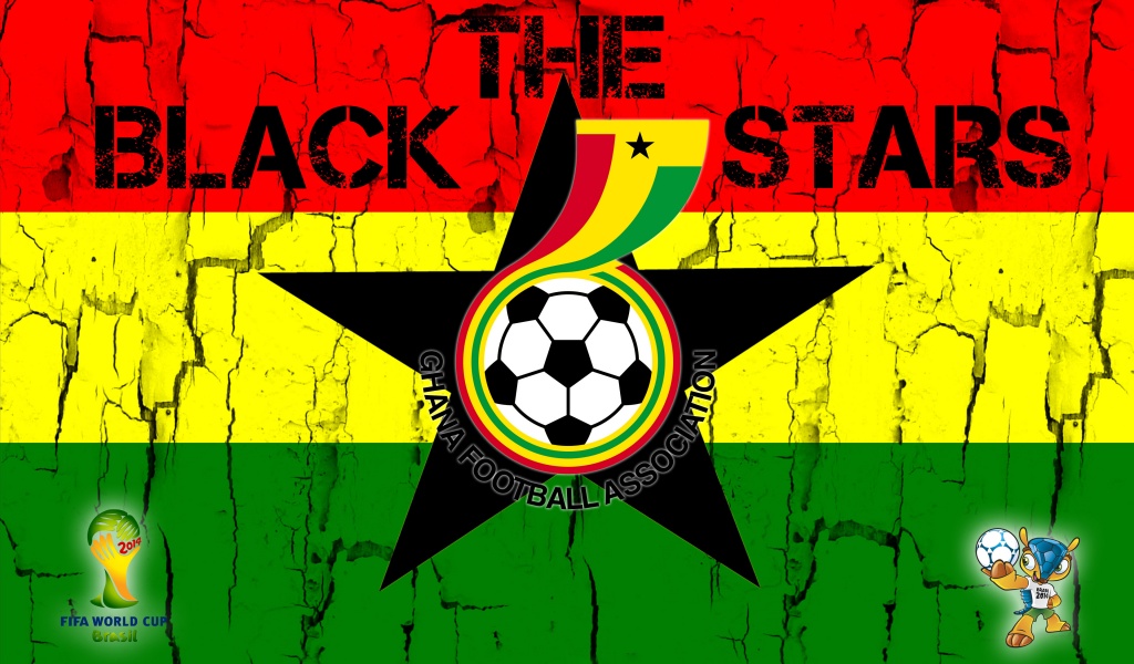 The Black Stars Ghana Football Logo