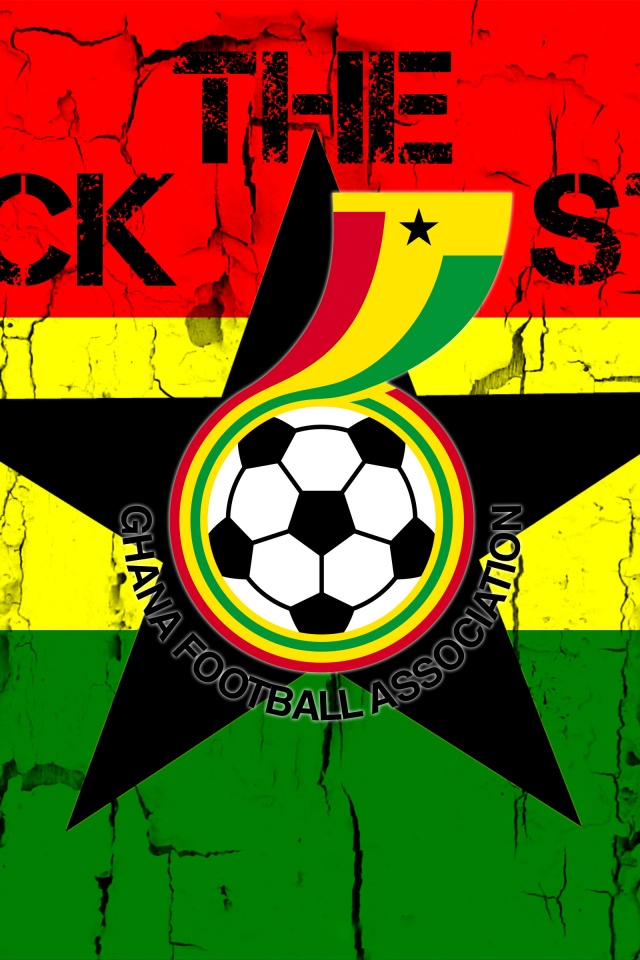 The Black Stars Ghana Football Logo