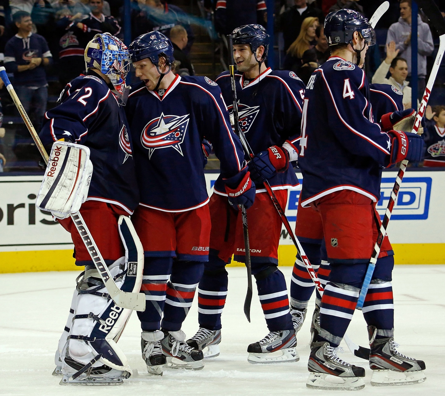 The Columbus Blue Jackets Players