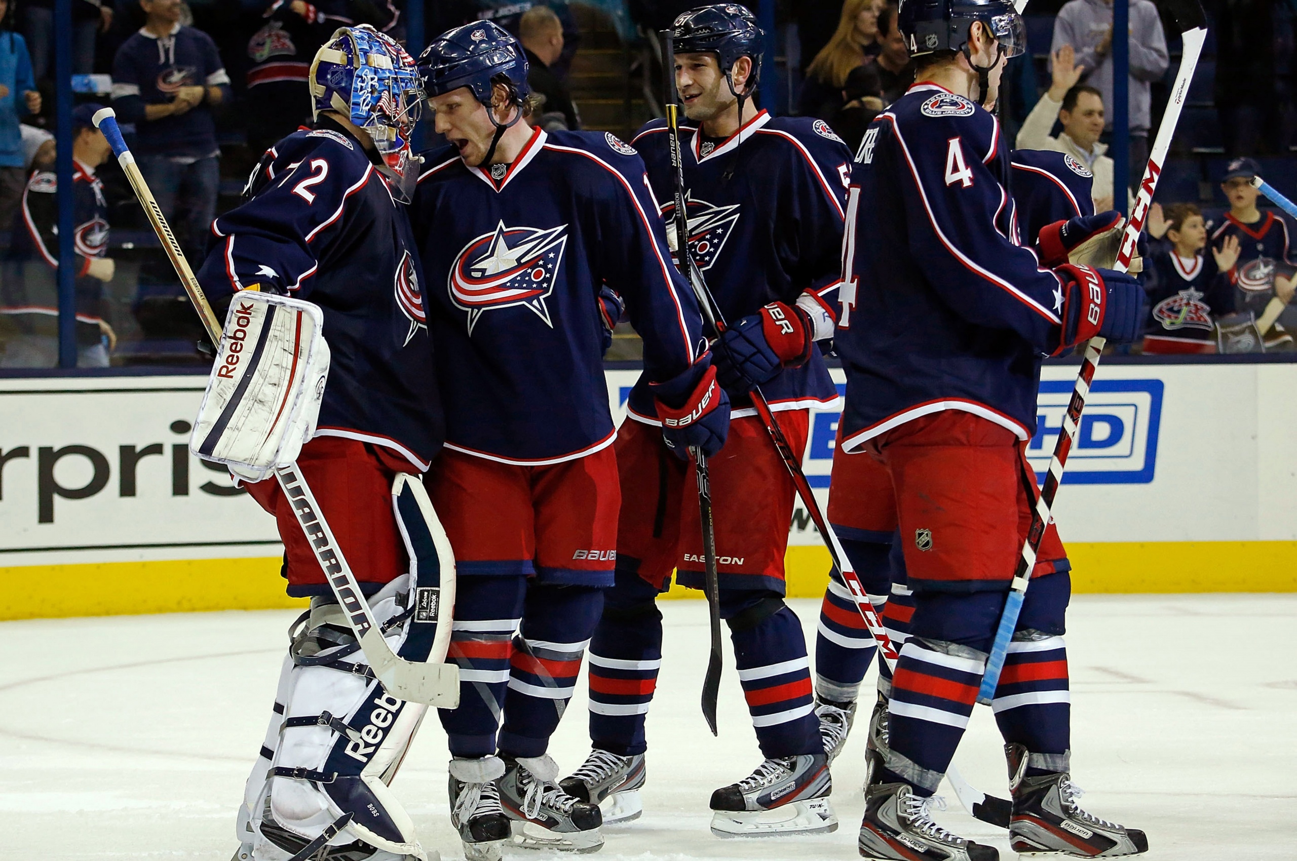 The Columbus Blue Jackets Players